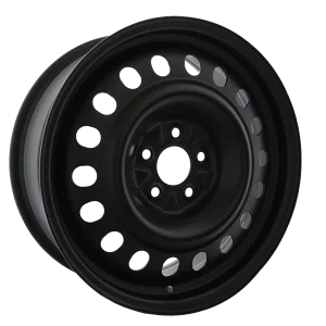 Envy Wheels – NX4 STEEL WHEEL – Black – 17″x7″ 52mm – All weather Wheels – NX43758